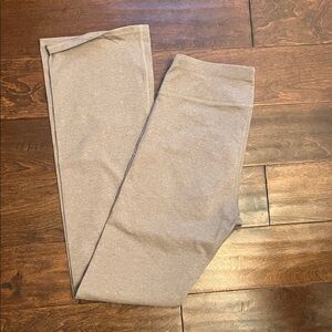 Pact Women's taupe color boot cut Leggings